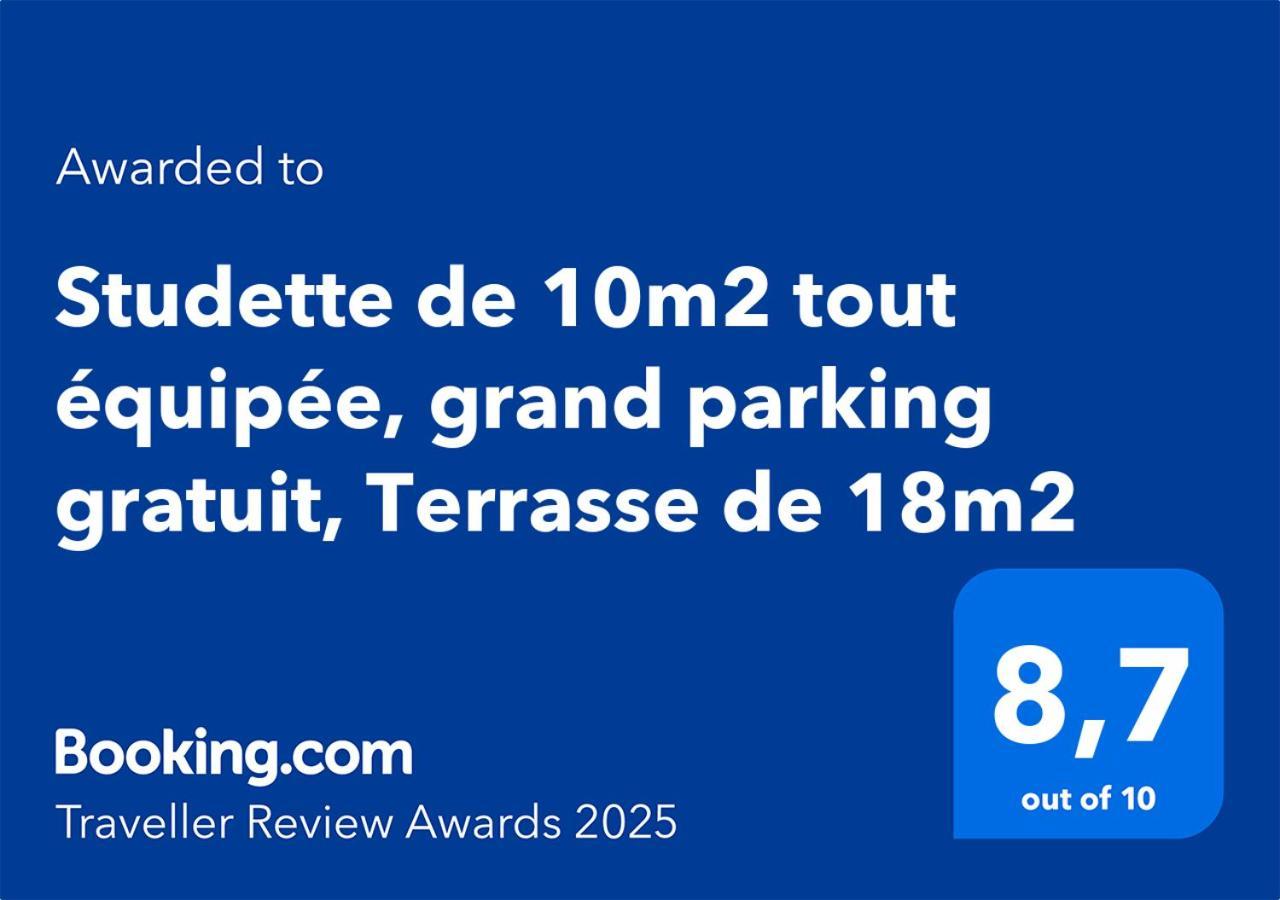 Studio 10M2, Terrasse 18M2 , Parking, Piscine Et Accueille Les Animaux Quissac  외부 사진